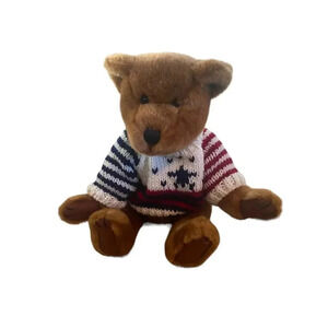 Fine Toy Teddy Bear Plush Brown Stuffed Animal Bear American USA